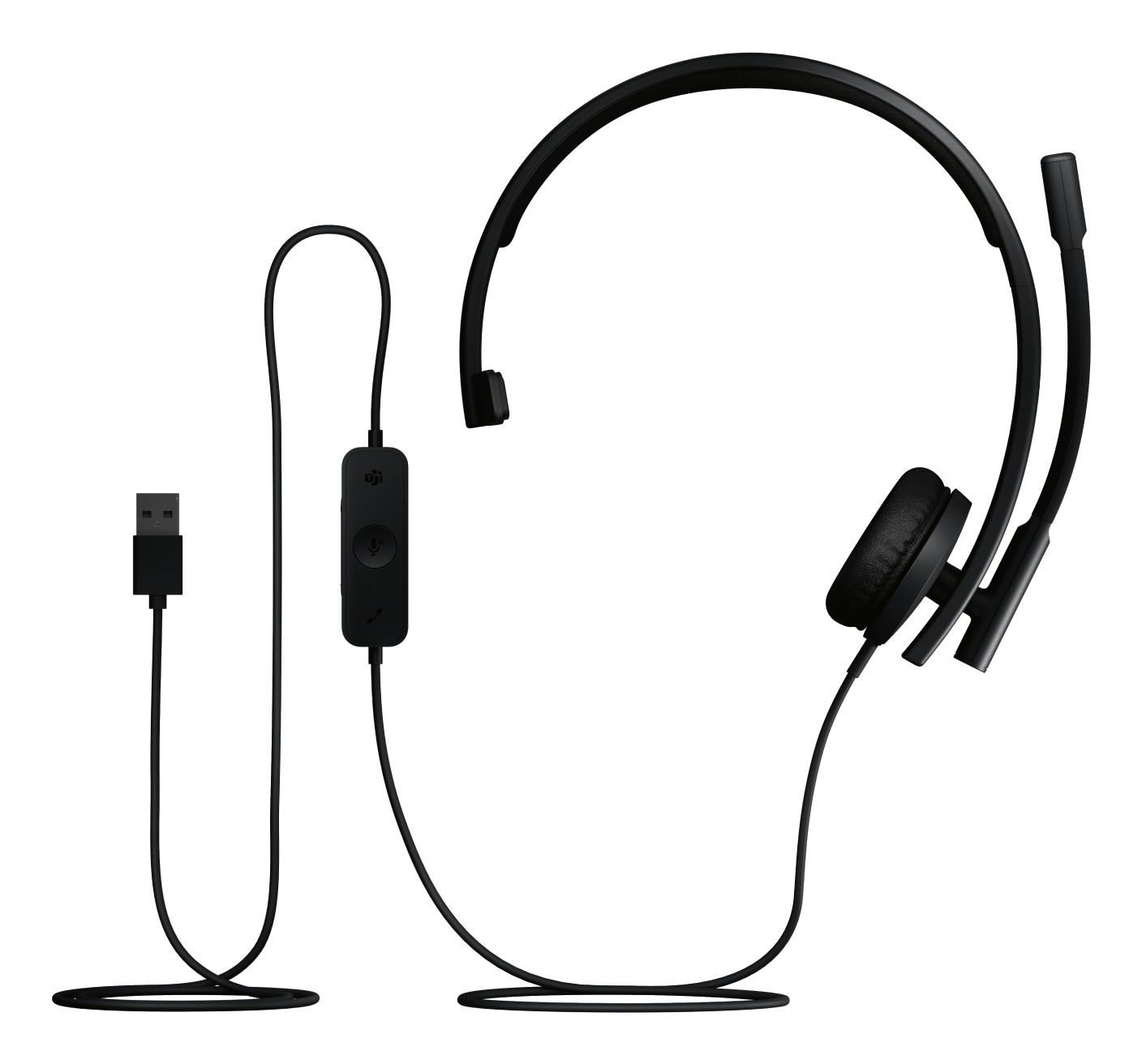 HEADSET H570E MONO USB/BLACK 981-001426 LOGITECH - Image 5