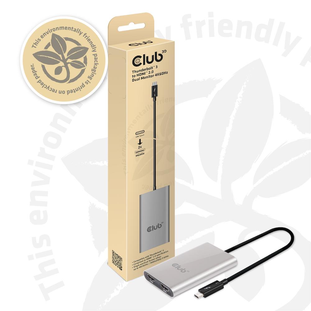 I/O ADAPTER THUNDERBOLT / HDMI/DUAL CSV-1574 CLUB3D - Image 11