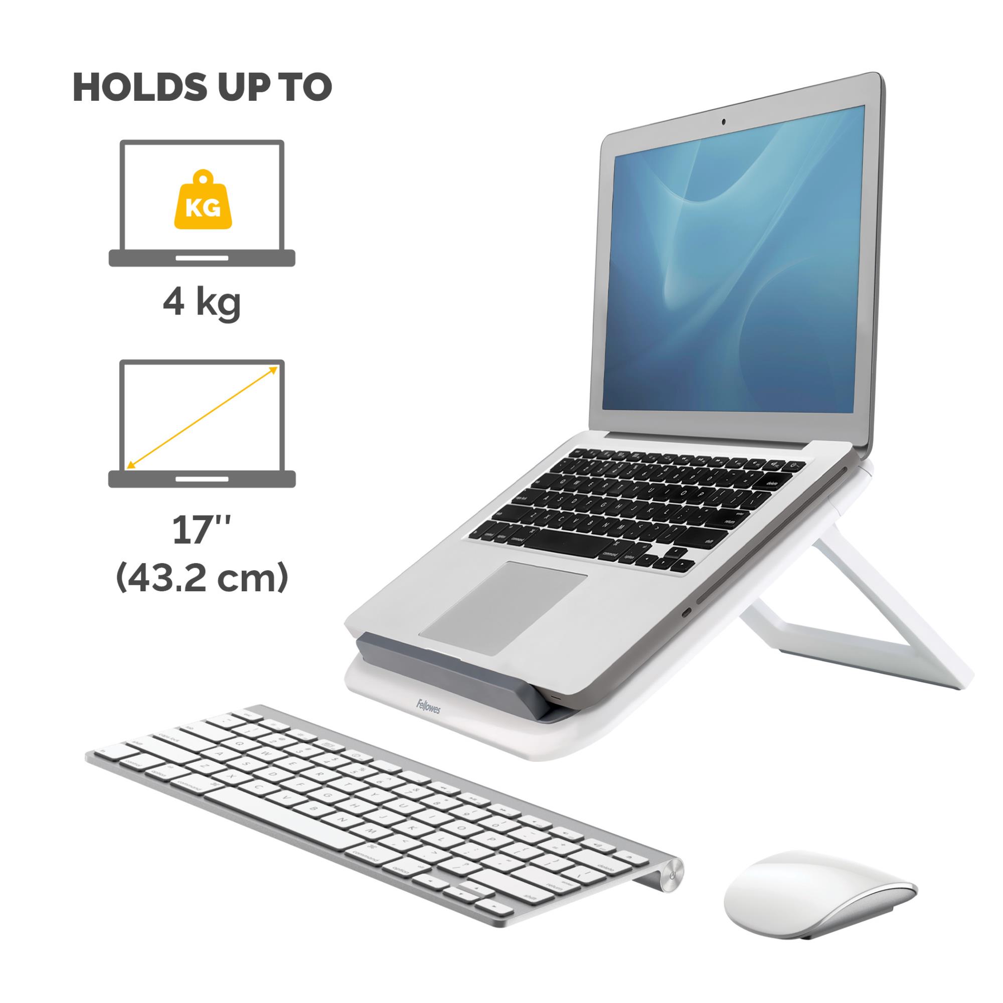 NB ACC STAND QUICK LIFT WHITE/I-SPIRE /17" 8210101 FELLOWES - Image 4