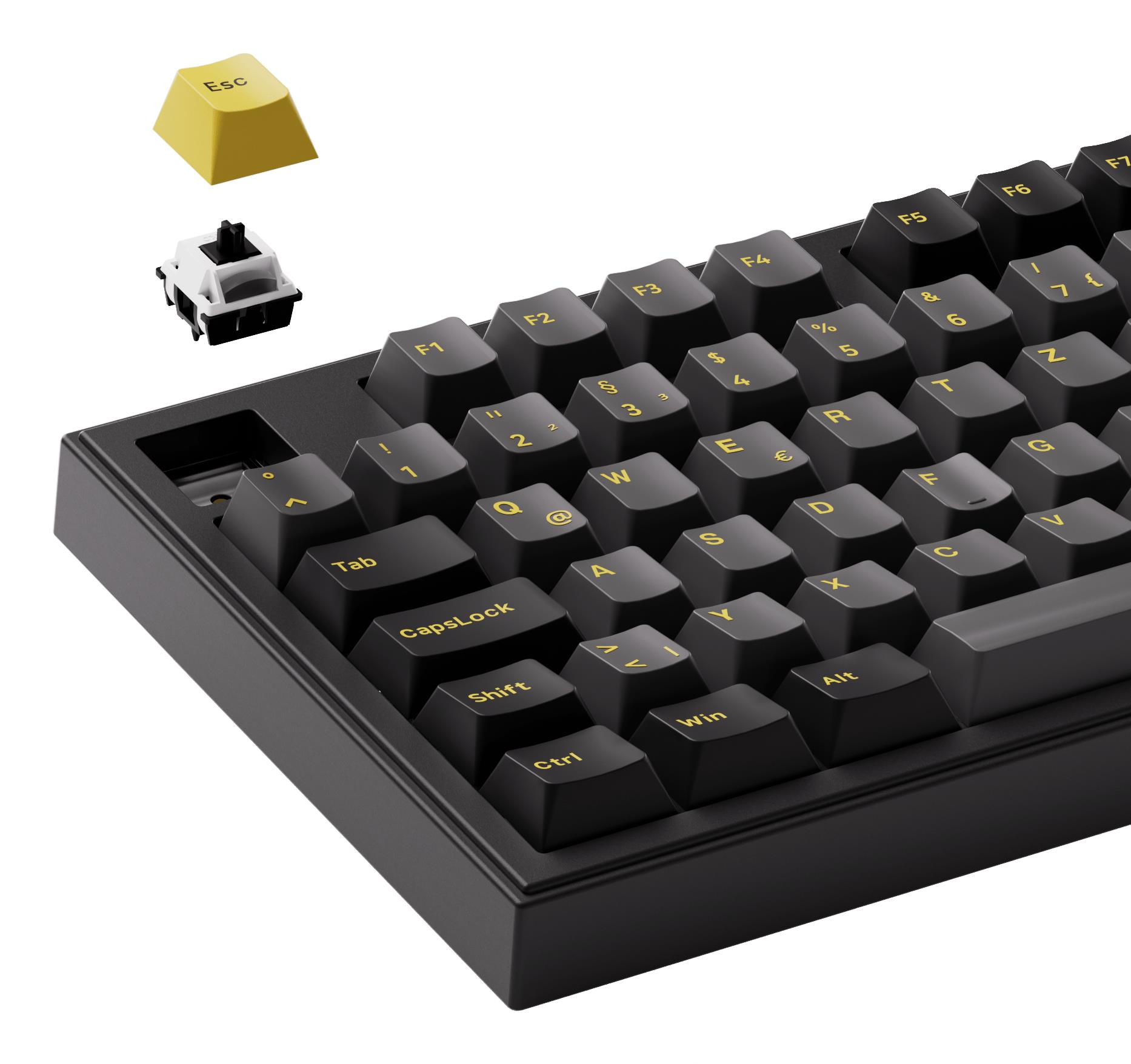 KEYBOARD WRL 5098B/BLACK/GOLD 6925758631921 AKKO - Image 7