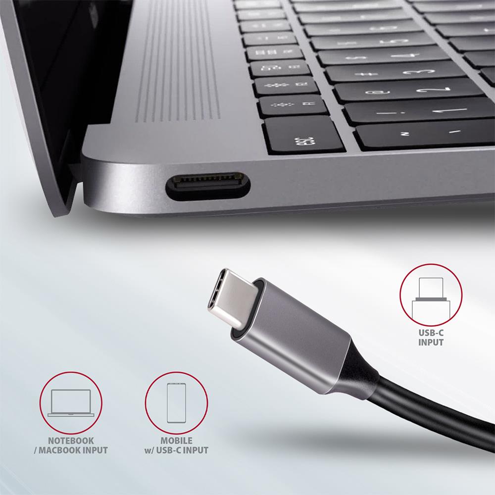 I/O HUB USB3.2 5IN1/0.2M HMC-5 AXAGON - Image 15