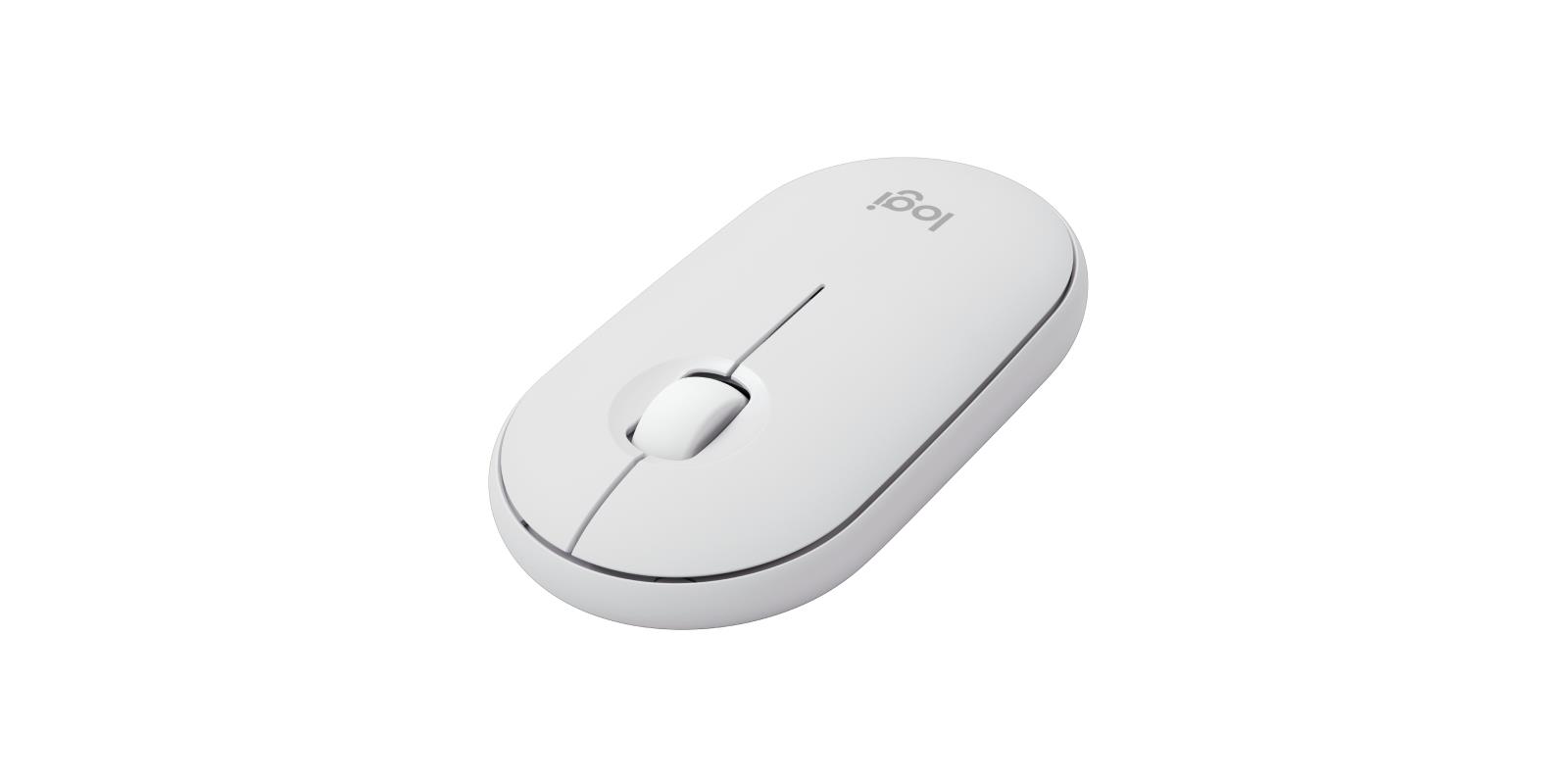 KEYBOARD +MOUSE COMBO PEBBLE 2/WHITE 920-012240 LOGITECH - Image 2
