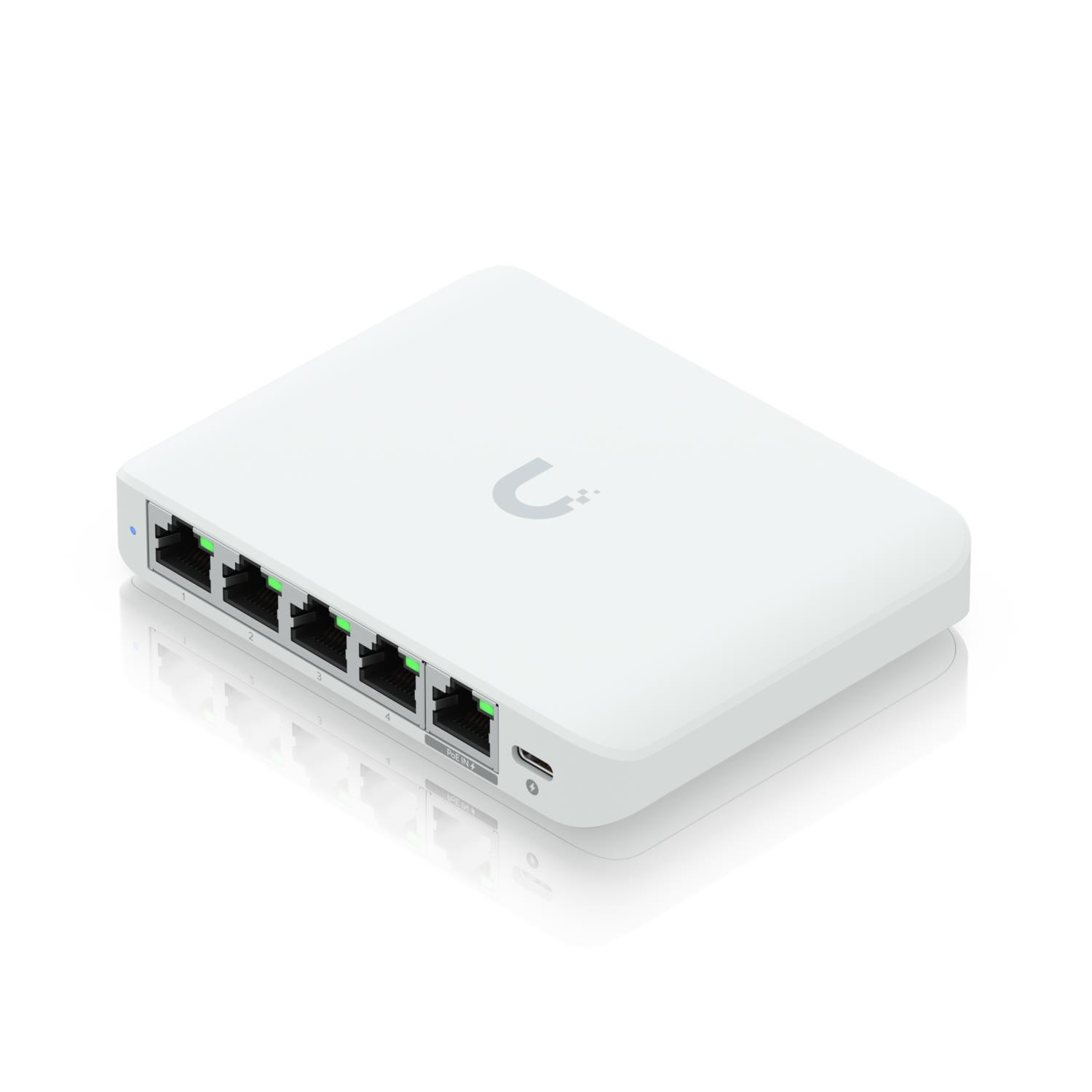Switch UBIQUITI Flex Mini 2.5G Type L2 5x2.5GbE USW-FLEX-2.5G-5 - Image 3