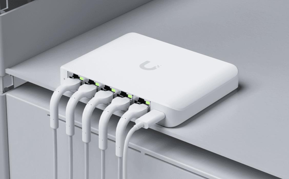 Switch UBIQUITI Flex Mini 2.5G Type L2 5x2.5GbE USW-FLEX-2.5G-5 - Image 7