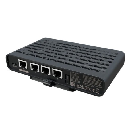 Wireless Router MIKROTIK A42G-HBEP Wi-Fi 7 (802.11be) Ethernet LAN Yes 4xLAN ports USB port Yes A42G-HBEP