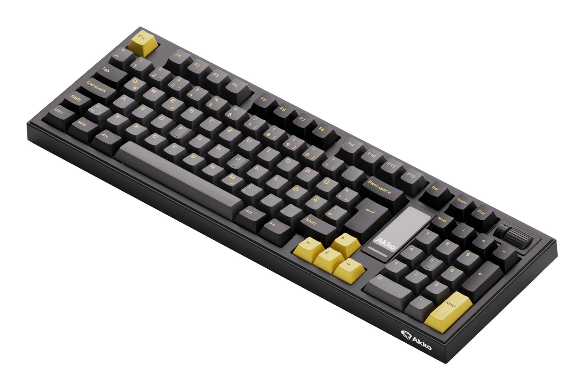 KEYBOARD WRL 5098B/BLACK/GOLD 6925758631921 AKKO - Image 4