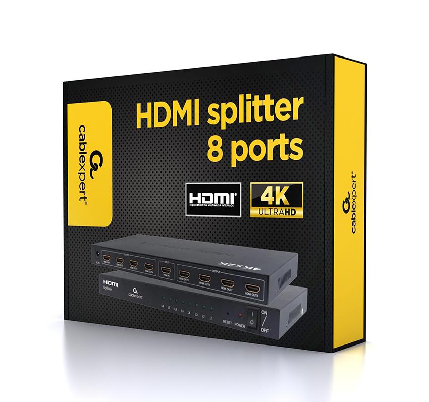VIDEO SPLITTER HDMI 8PORTS/DSP-8PH4-03 GEMBIRD - Image 6