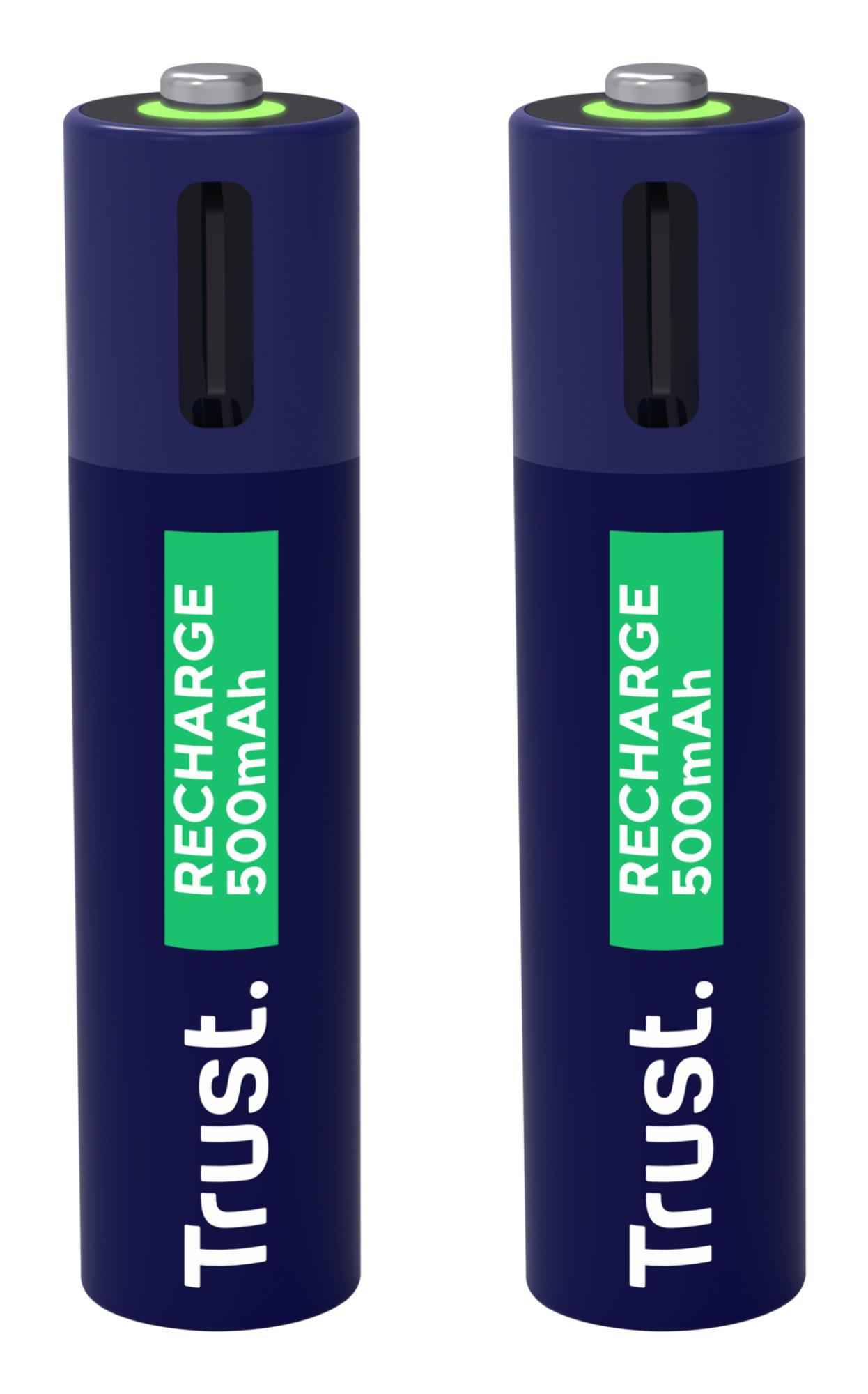 BATTERY RECH. LI-ION AAA 1.5V/500MAH USB-C 2PACK 25585 TRUST - Image 8