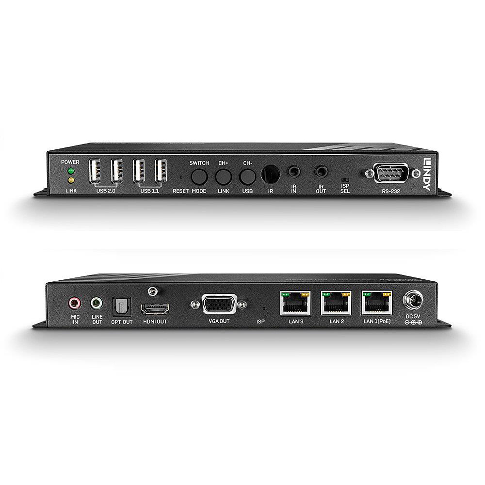 I/O EXTENDER HDMI&USB OVER IP/RECEIVER 38267 LINDY - Image 8