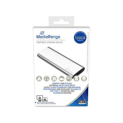 External SSD MEDIARANGE Read speed 450 MB/s Write speed 420 MB/s Form factor M.2 NVMe Yes 120 GB MR1100