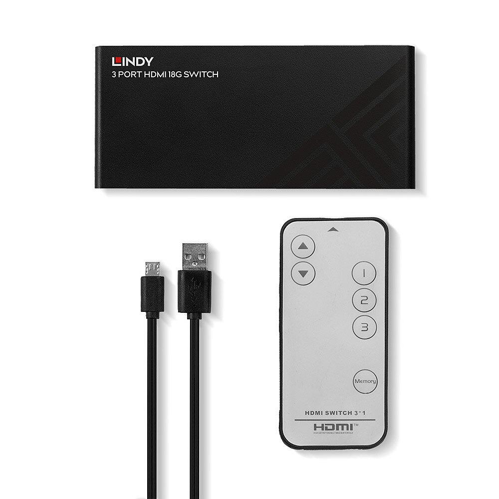 VIDEO SWITCH HDMI 3PORT/38232 LINDY - Image 7