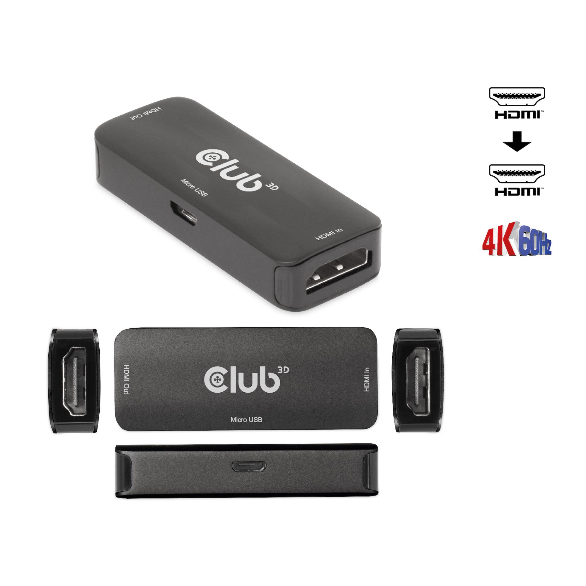 I/O ADAPTER HDMI TO USB/F/F CAC-1307 CLUB3D - Image 7