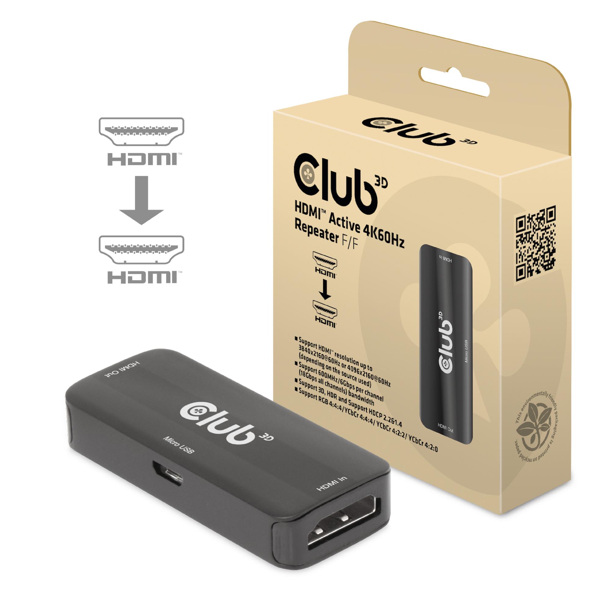 I/O ADAPTER HDMI TO USB/F/F CAC-1307 CLUB3D - Image 2