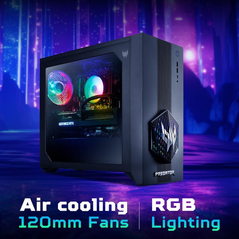 PC ACER Desktop Intel Core Ultra 7 265F 32 GB DDR5-SDRAM NVIDIA GeForce RTX 5060 On board graphics Not available Wi-Fi Yes Bluetooth Yes Windows 11 Home DG.E4TEX.00K - Image 9