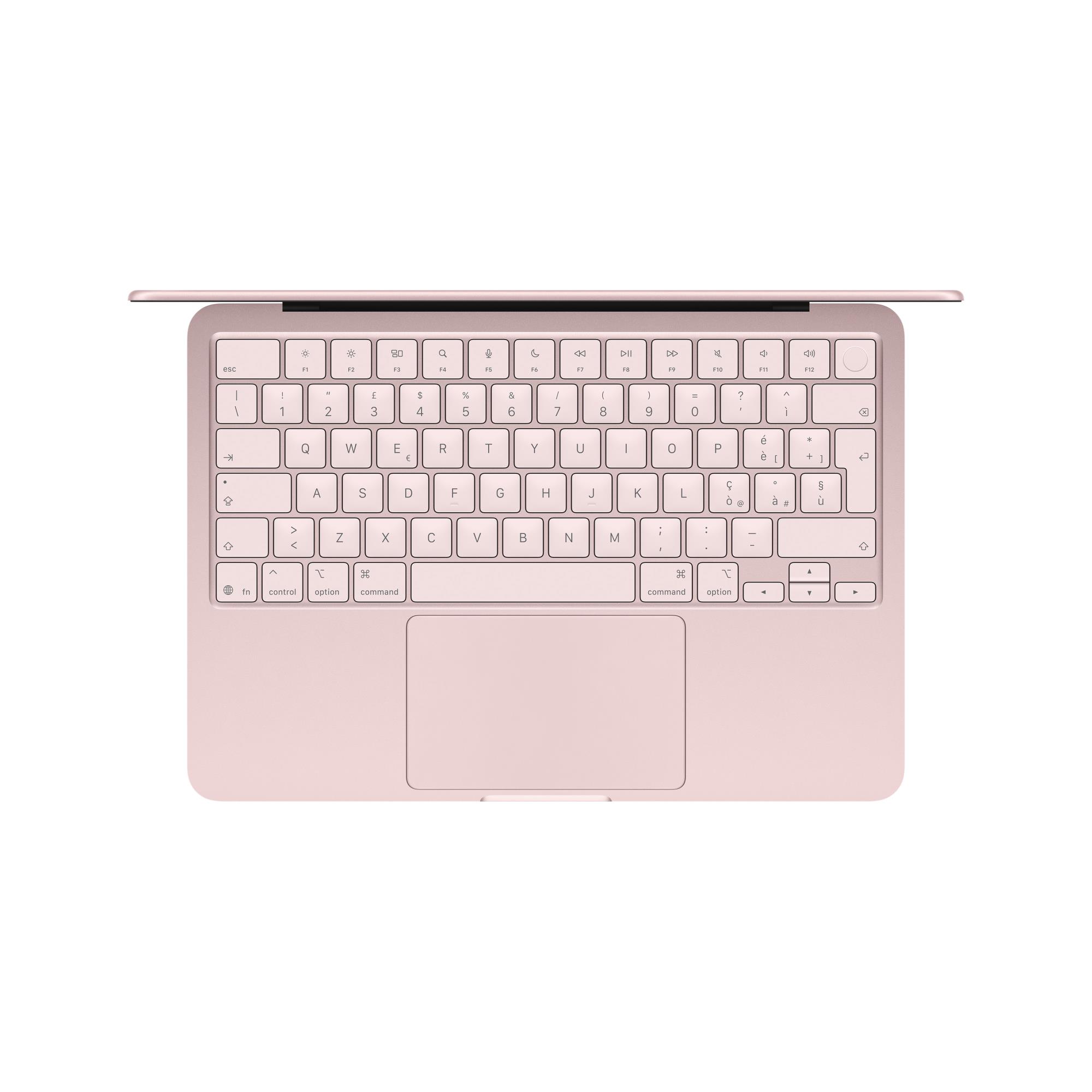 Notebook APPLE 13-inch MacBook Neo: Apple A18 Pro chip with 6-core CPU and 5-core GPU, 8GB, 512GB SSD, Touch ID - Blush CPU Apple A A18 Pro 13 " 2408 x 1506 pixels RAM 8 GB SSD 512 GB Discrete graphics Not available On-board graphics Yes OS installed macOS Tahoe Colour Pink Weight 1.23 kg MHFJ4 - Image 2