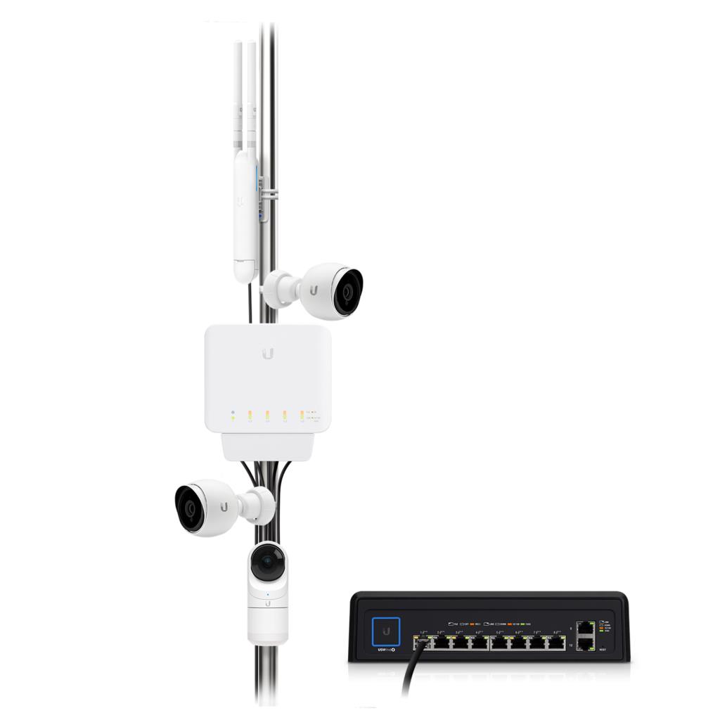 Switch UBIQUITI USW-FLEX 5x10Base-T / 100Base-TX / 1000Base-T PoE ports 5 15.4 Watts USW-FLEX - Image 2