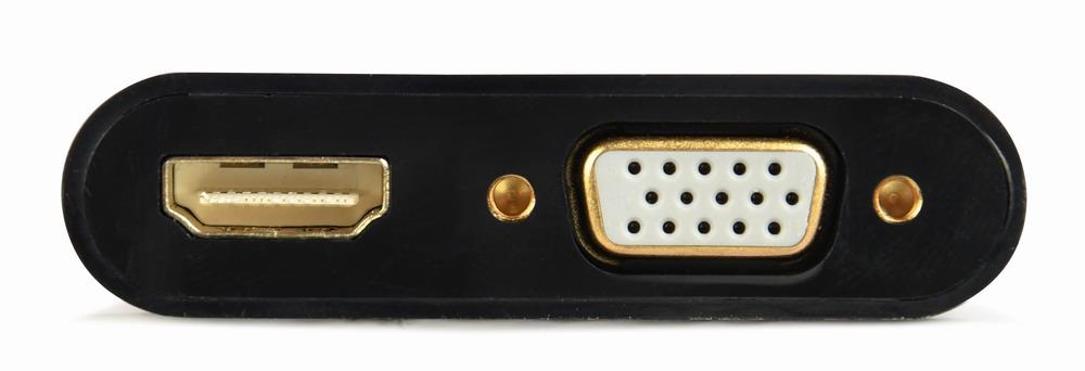 I/O ADAPTER HDMI TO HDMI/VGA/A-HDMIM-HDMIFVGAF-01 GEMBIRD - Image 9