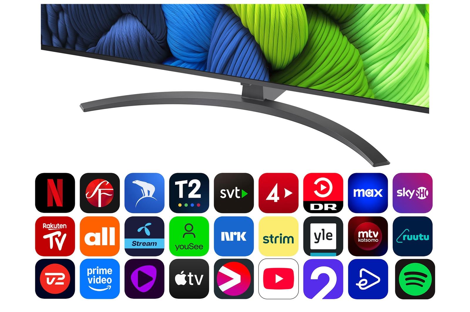 TV Set LG 65 " 4K Ultra HD 3840 x 2160 pixels Flat 16:9 LED 65NANO82A6B - Image 4