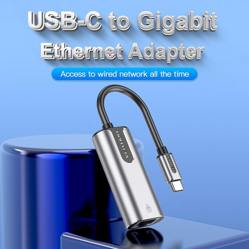ADAPTER USB-C TO GIGABIT/0.15M CFNHB VENTION - Image 3