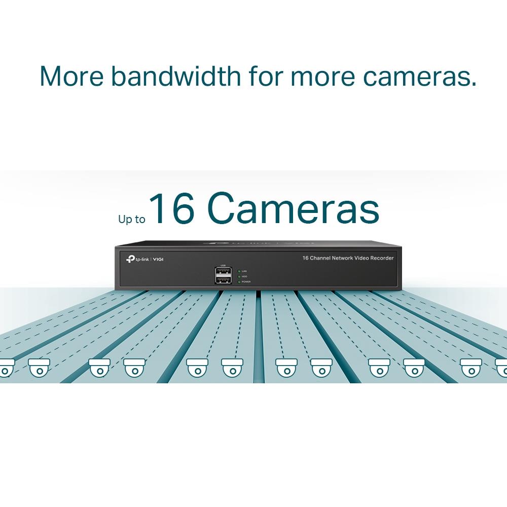 NET VIDEO RECORDER 16CH/VIGI NVR1016H TP-LINK - Image 6
