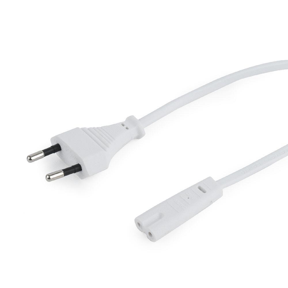 CABLE POWER EU 1.8M/WHITE PC-184/2-W GEMBIRD - Image 3