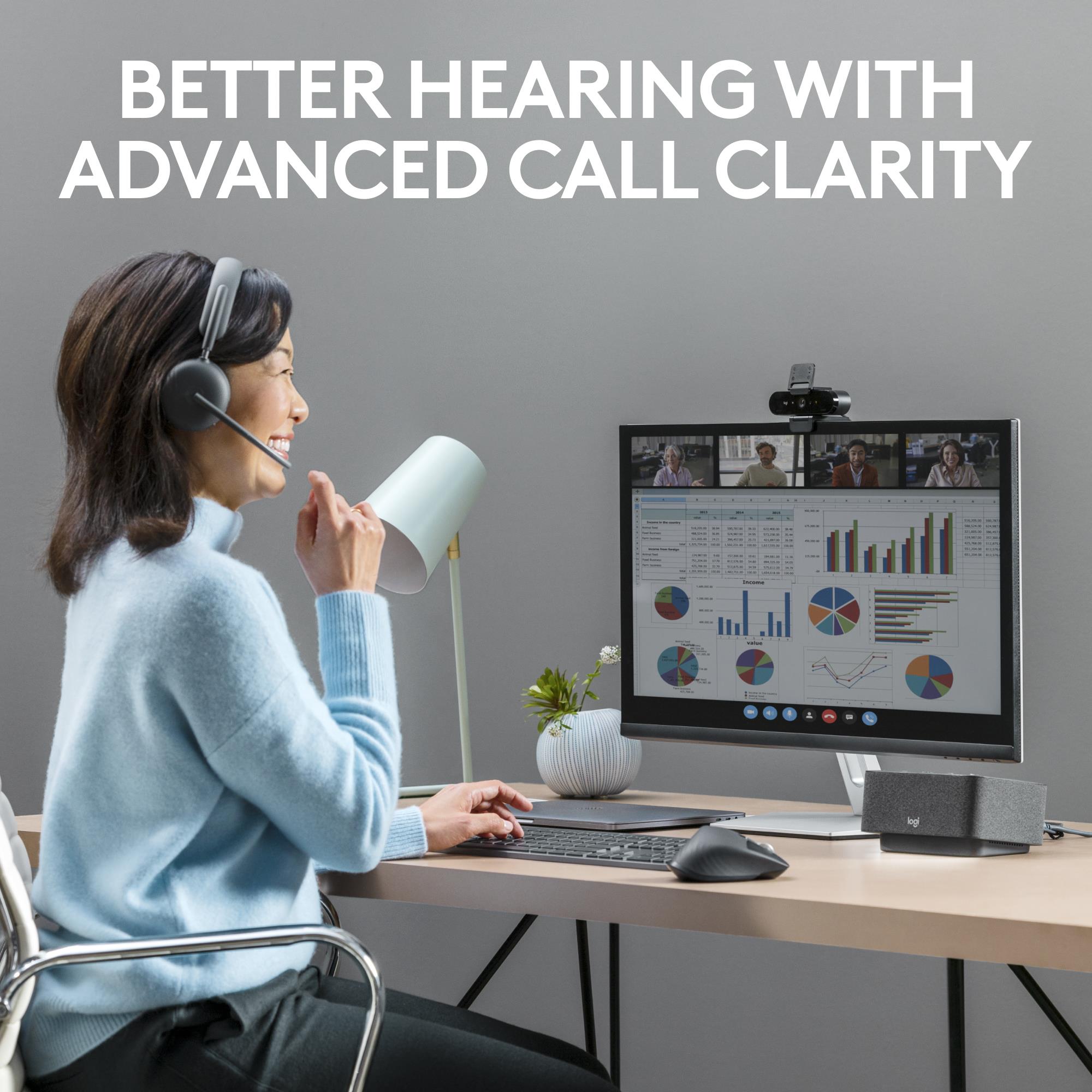 HEADSET ZONE 2 WIRELESS/GRAPHITE 981-001311 LOGITECH - Image 8