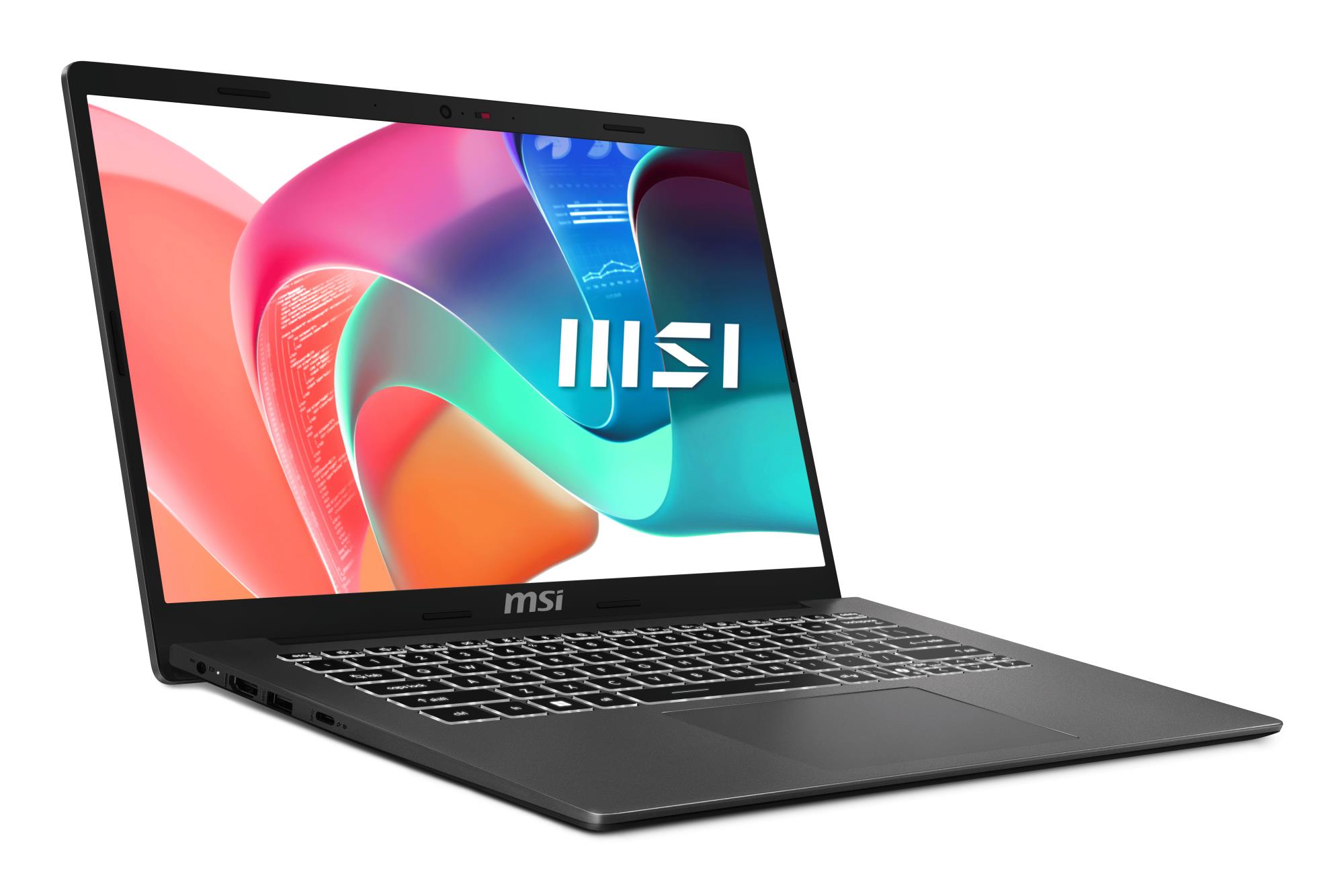 Notebook MSI Modern 14 F1MG-867NL CPU Intel Core 7 150U 14 " 1920 x 1080 pixels RAM 16 GB DDR4-SDRAM SSD 512 GB Discrete graphics Not available On-board graphics Yes OS installed Windows 11 Home Colour Silver Weight 1.5 kg 3200 MHz MODERN14F1MG-867NL - Image 3