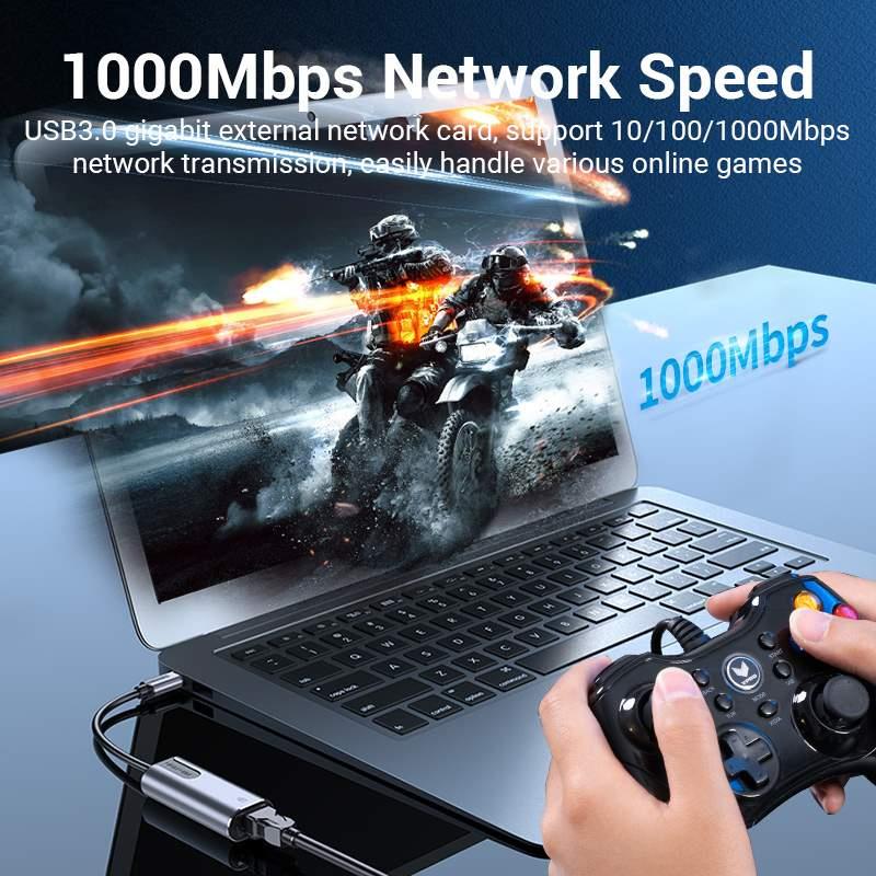 ADAPTER USB-C TO GIGABIT/0.15M CFNHB VENTION - Image 5