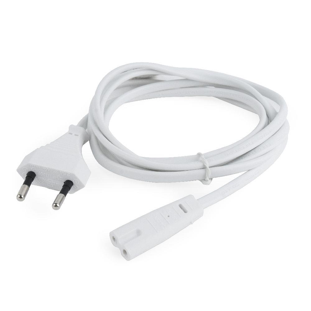 CABLE POWER EU 1.8M/WHITE PC-184/2-W GEMBIRD - Image 4