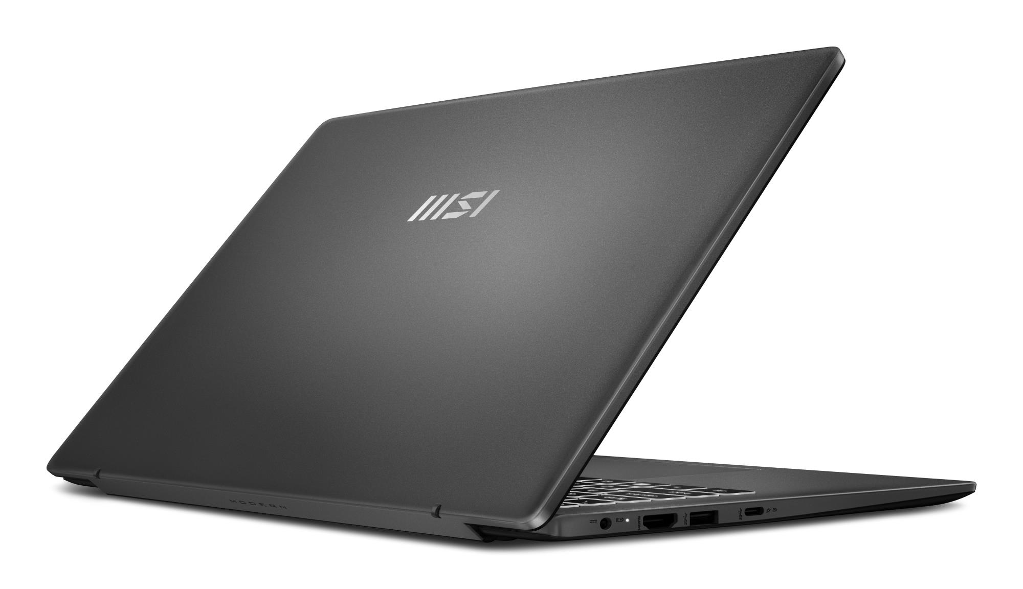 Notebook MSI Modern 14 F1MG-867NL CPU Intel Core 7 150U 14 " 1920 x 1080 pixels RAM 16 GB DDR4-SDRAM SSD 512 GB Discrete graphics Not available On-board graphics Yes OS installed Windows 11 Home Colour Silver Weight 1.5 kg 3200 MHz MODERN14F1MG-867NL - Image 6
