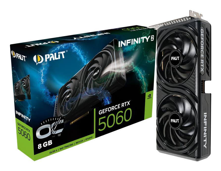 Graphics Card PALIT NVIDIA GeForce RTX 5060 2280 MHz 8 GB GDDR7 128 bit PCI Express 5.0 Active NE75060V19P1-GB2063L - Image 10