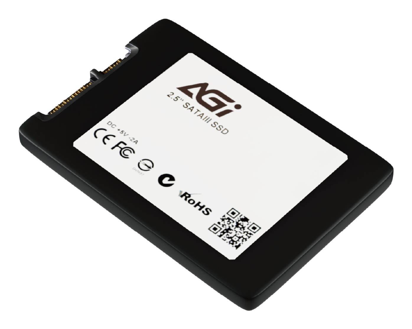 SSD AGI TECHNOLOGY 512 GB Serial ATA III Write speed 510 MB/s Read speed 530 MB/s Hanging box 2.5" MTBF 1500000 h AGI512G25AI238-CB - Image 6