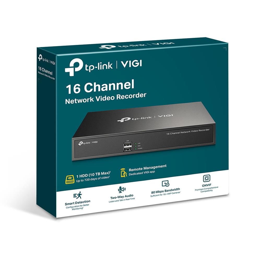 NET VIDEO RECORDER 16CH/VIGI NVR1016H TP-LINK - Image 10
