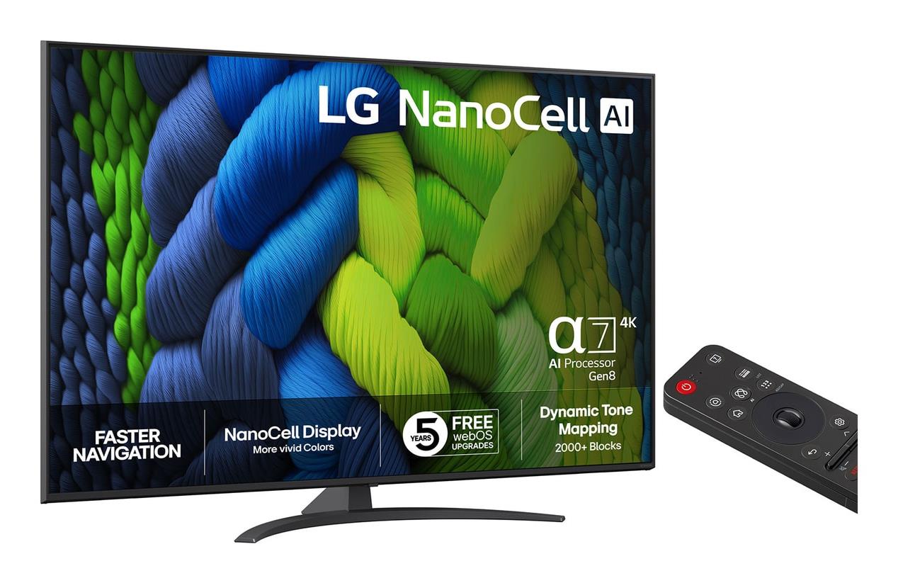 TV Set LG 65 " 4K Ultra HD 3840 x 2160 pixels Flat 16:9 LED 65NANO82A6B - Image 2