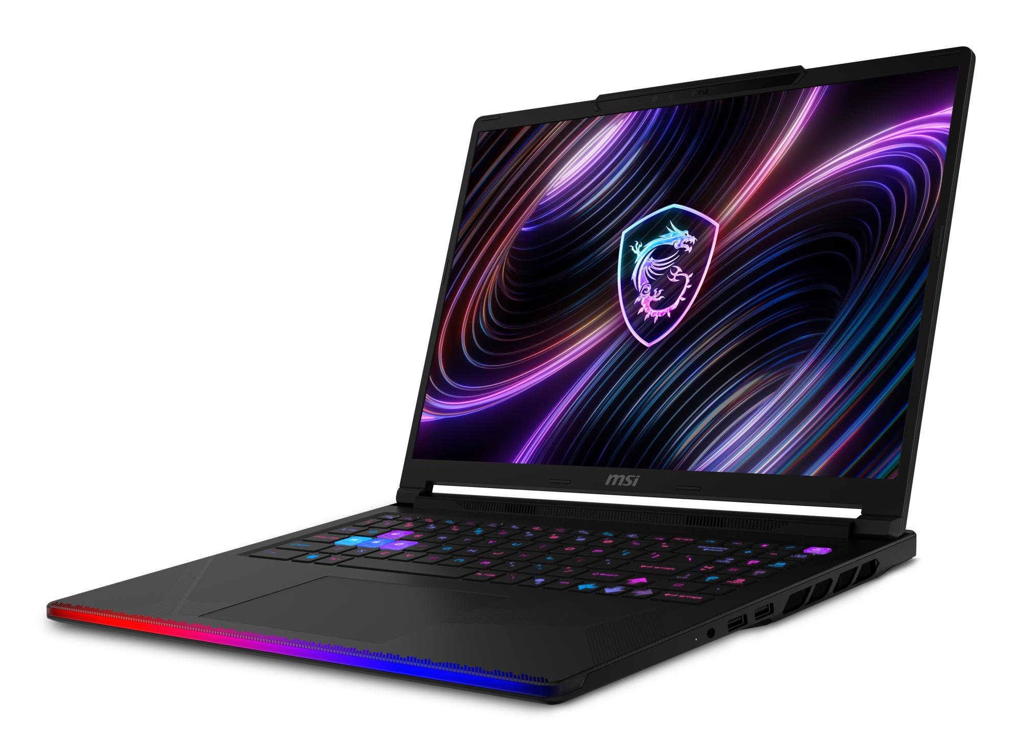 Notebook MSI Raider 16 Max HX B2WJ-038NL CPU Intel Core Ultra 9 290HX Plus 16 " 2560 x 1600 pixels RAM 32 GB DDR5-SDRAM SSD 1000 GB Discrete graphics NVIDIA GeForce RTX 5090 24 GB On-board graphics Yes Numeric keypad Yes OS installed Windows 11 Home Colour Black Weight 2.7 kg 5600 MHz RAIDER16MAXHXB2WJ-038NL - Image 2