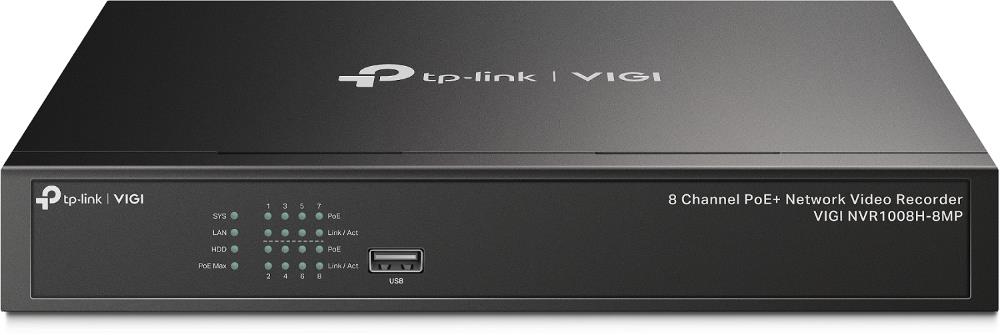 NET VIDEO RECORDER 8CH POE+/VIGI NVR1008H-8MP TP-LINK - Image 5