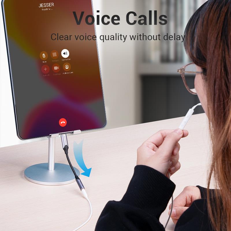 ADAPTER USB-C TO AUDIO 3.5MM/0.1M BGMHA VENTION - Image 8