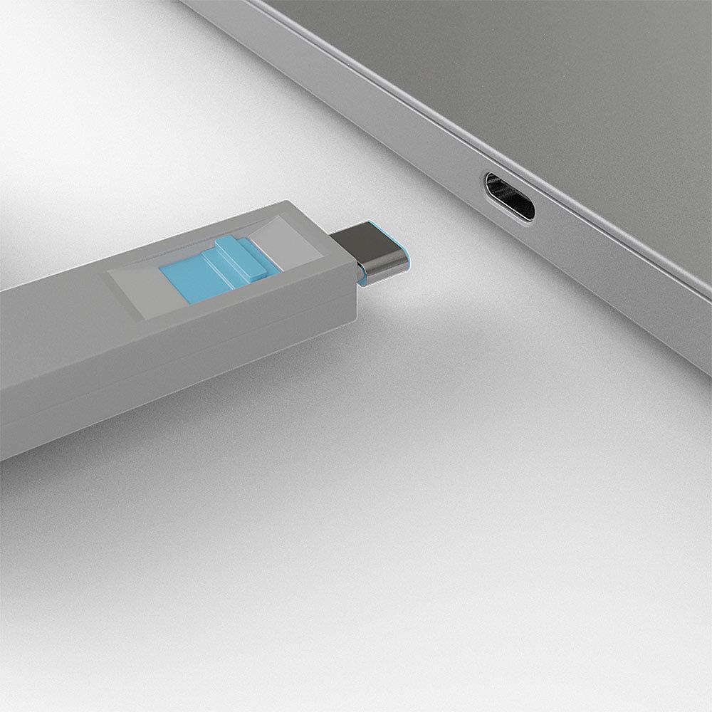 USB PORT BLOCKER 4PACK/BLUE 40465 LINDY - Image 5