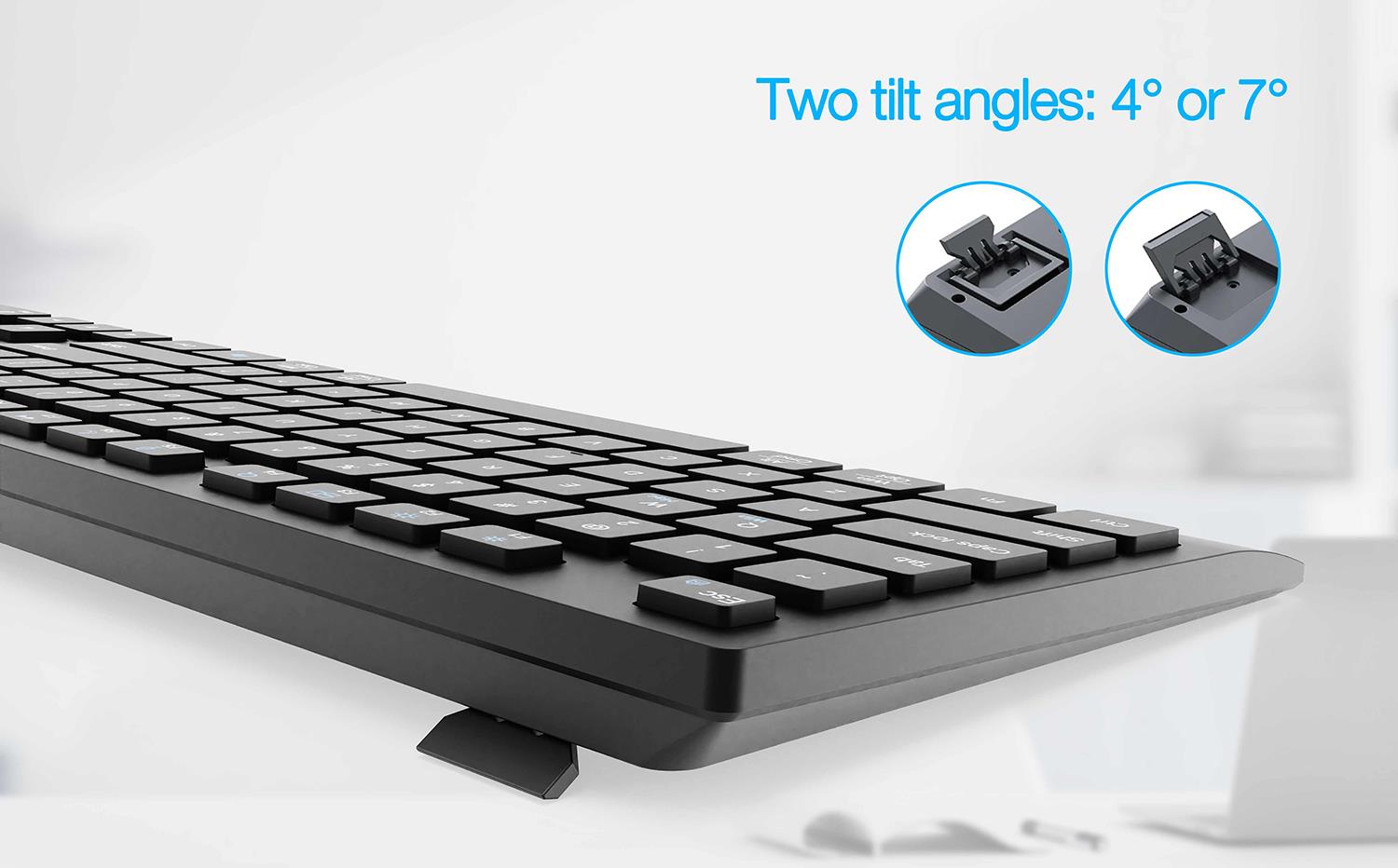 KEYBOARD +MOUSE WRL ENG/BK KBS-WPS-02 GEMBIRD - Image 14