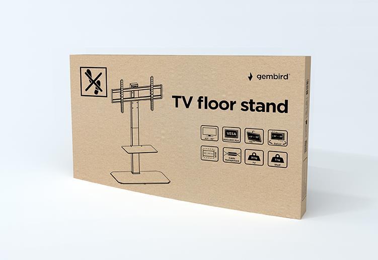 TV SET ACC FLOOR STAND 43-86"/TVS-86ST-01 GEMBIRD - Image 9