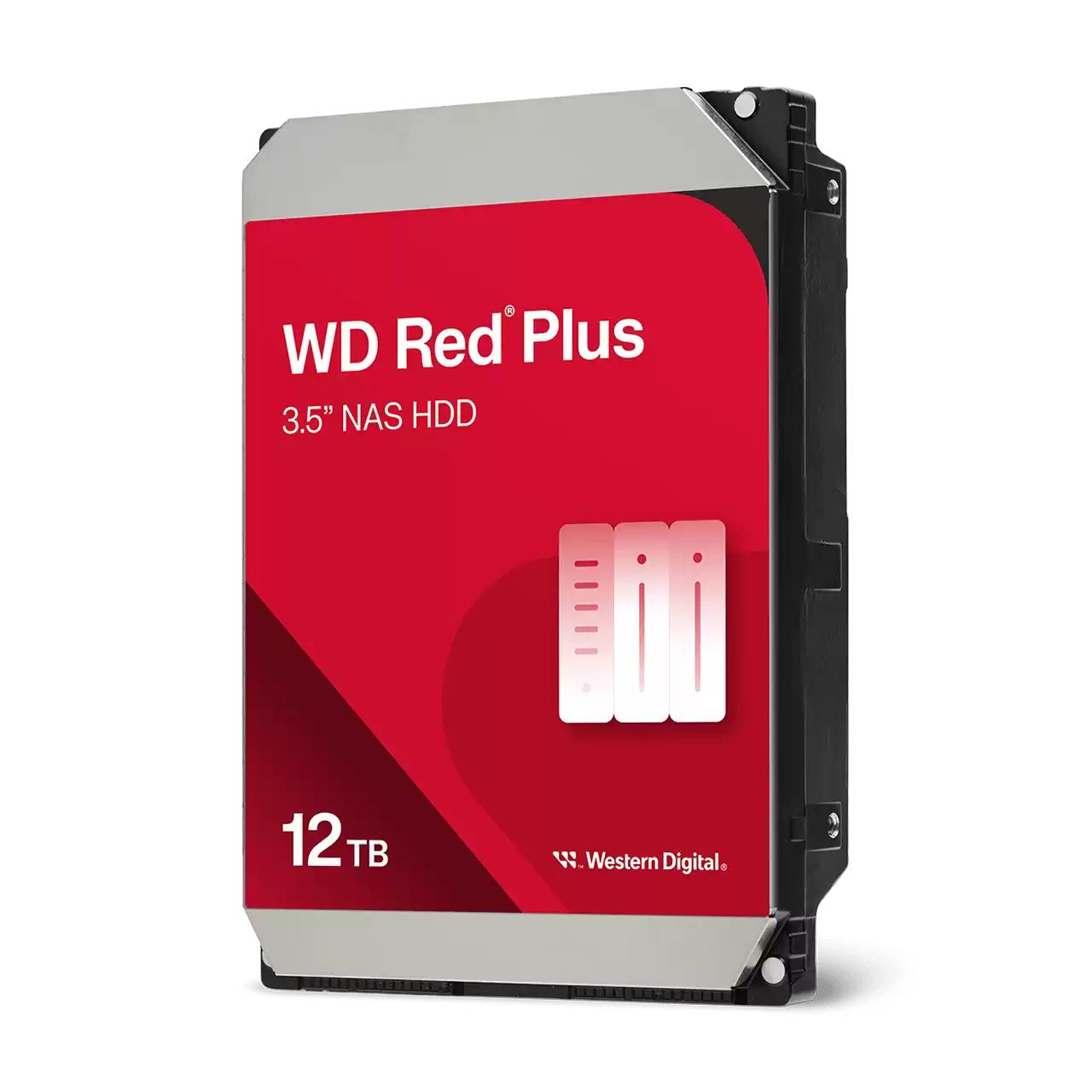 HDD WESTERN DIGITAL Red Plus 12 TB Serial ATA III Buffer 512 MB 7200 RPM 3.5 " WD120EFGX - Image 2