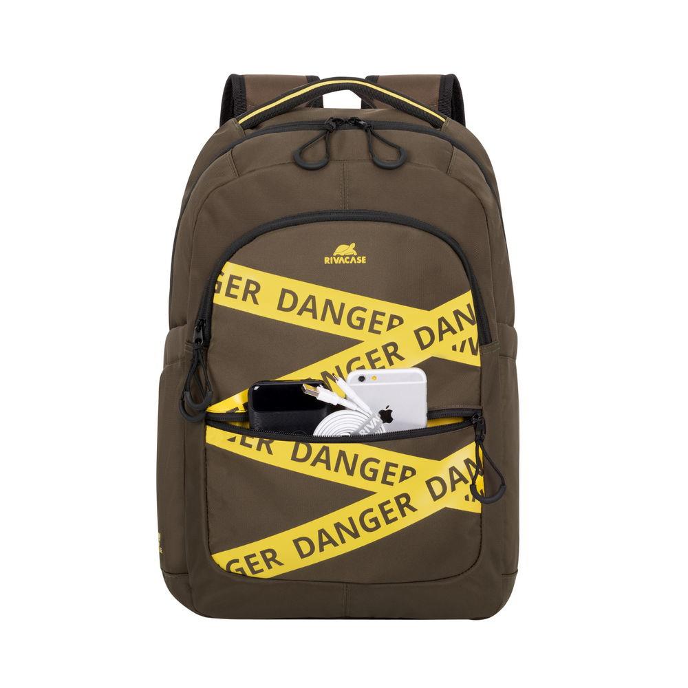 NB BACKPACK URBAN 20L 15.6"/5431 KHAKI RIVACASE - Image 5