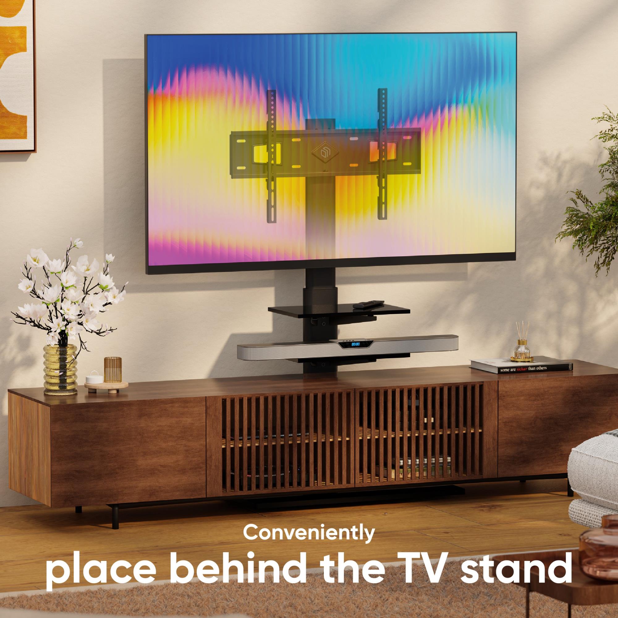TV SET ACC FLOOR STAND /32-65"/BLACK TS5550-B ONKRON - Image 7