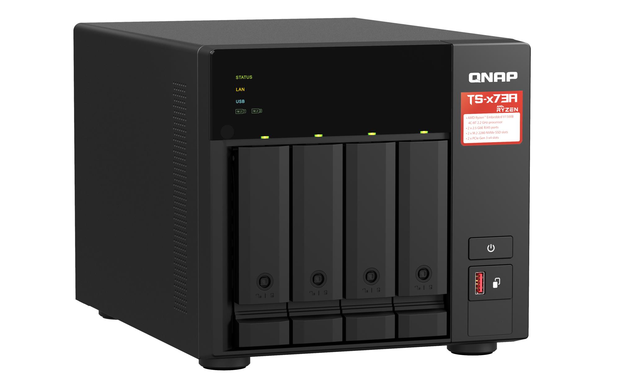 NAS STORAGE TOWER 4BAY 8GB/TS-473A-8G QNAP - Image 2