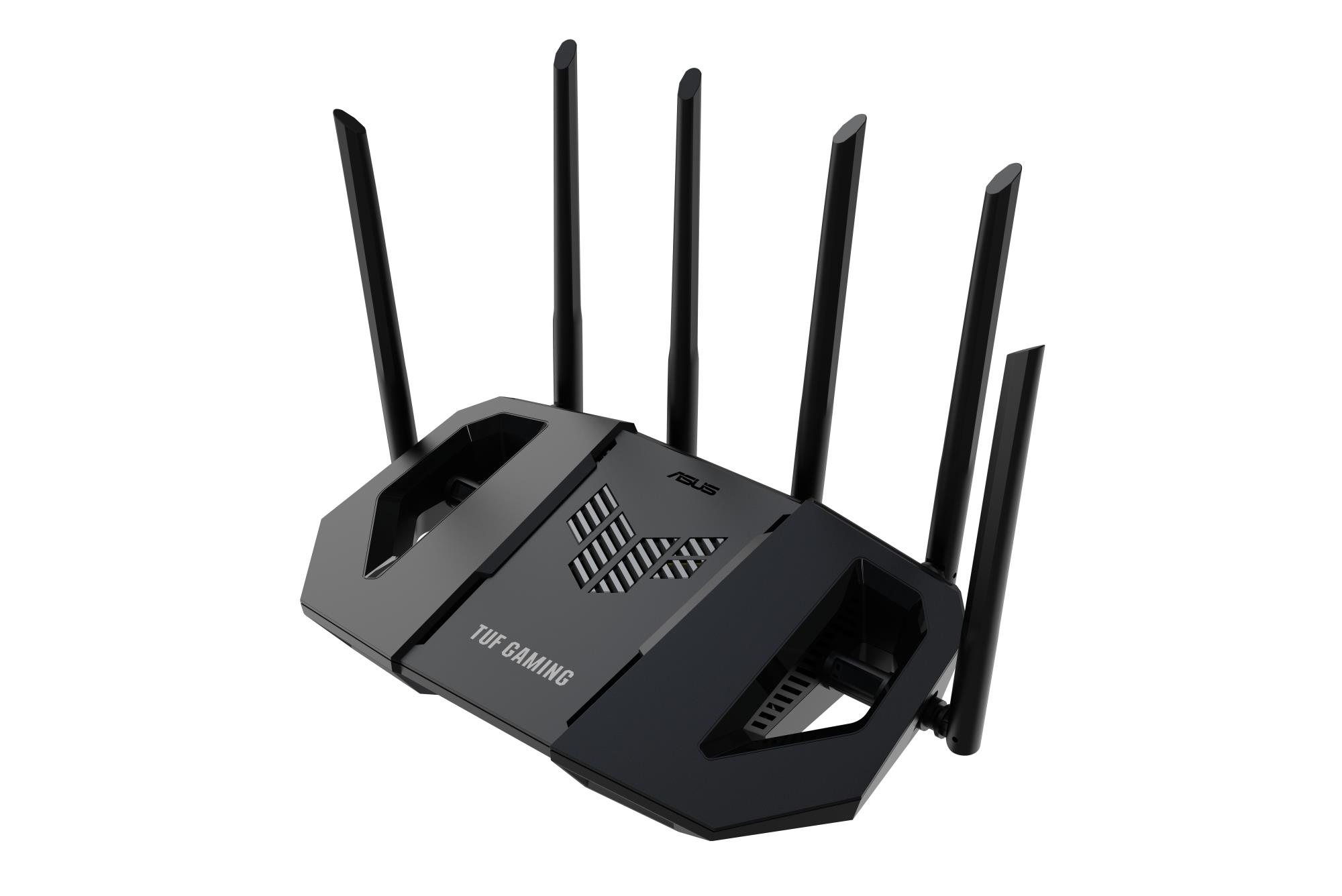 Wireless Router ASUS Router 6500 Mbps Mesh Wi-Fi 6 Wi-Fi 7 IEEE 802.11a IEEE 802.11b IEEE 802.11g IEEE 802.11ac IEEE 802.11ax USB 3.2 3x2.5GbE 1x2.5GbE Number of antennas 6 TUFGAMINGBE6500 - Image 4