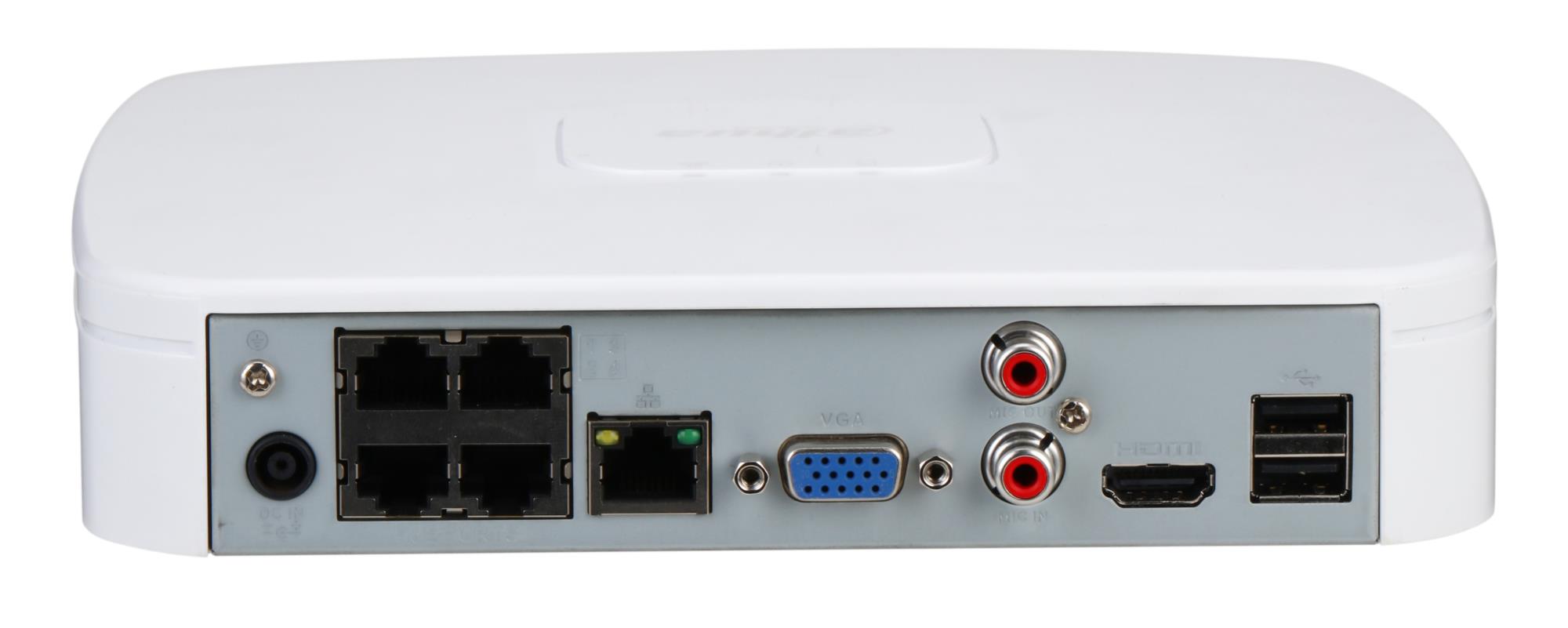 NET VIDEO RECORDER 4CH 4POE/NVR2104-P-4KS3 DAHUA - Image 3