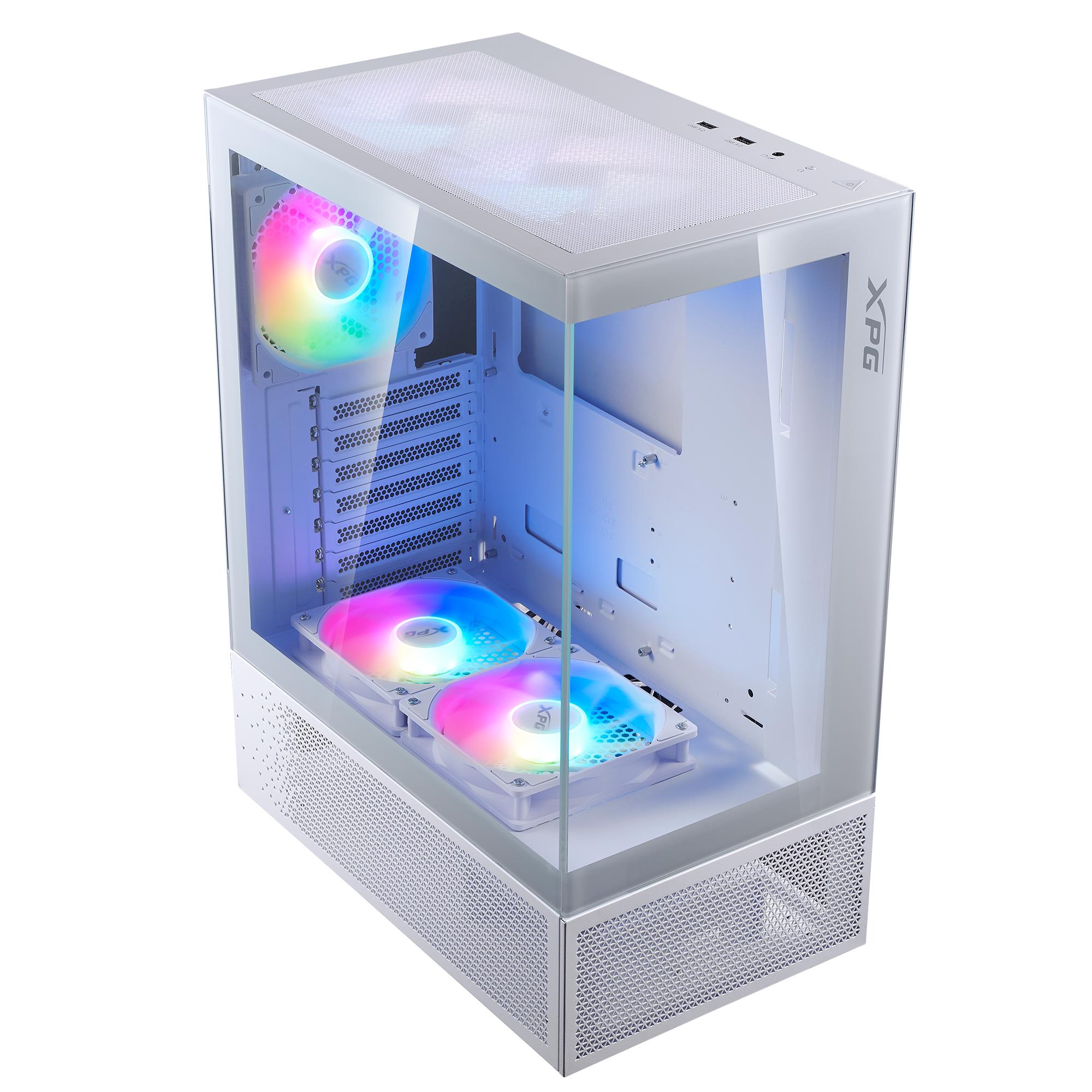 Case ADATA INVADER X MINI MidiTower Case product features Transparent panel ATX MicroATX MiniITX Colour White INVADERXMINIMT-WHCWW - Image 7