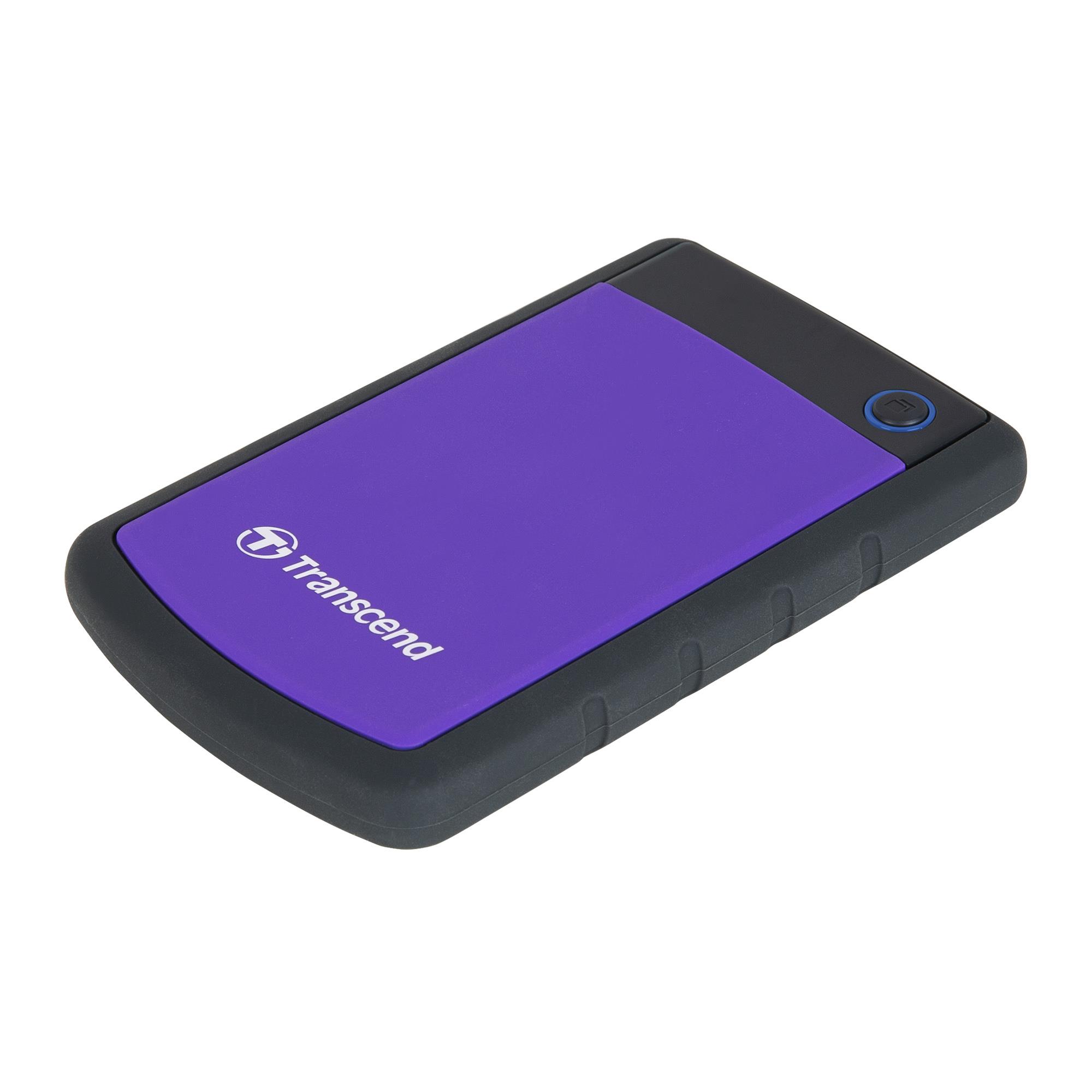 External HDD TRANSCEND StoreJet 4TB USB 3.0 Colour Purple TS4TSJ25H3P - Image 4