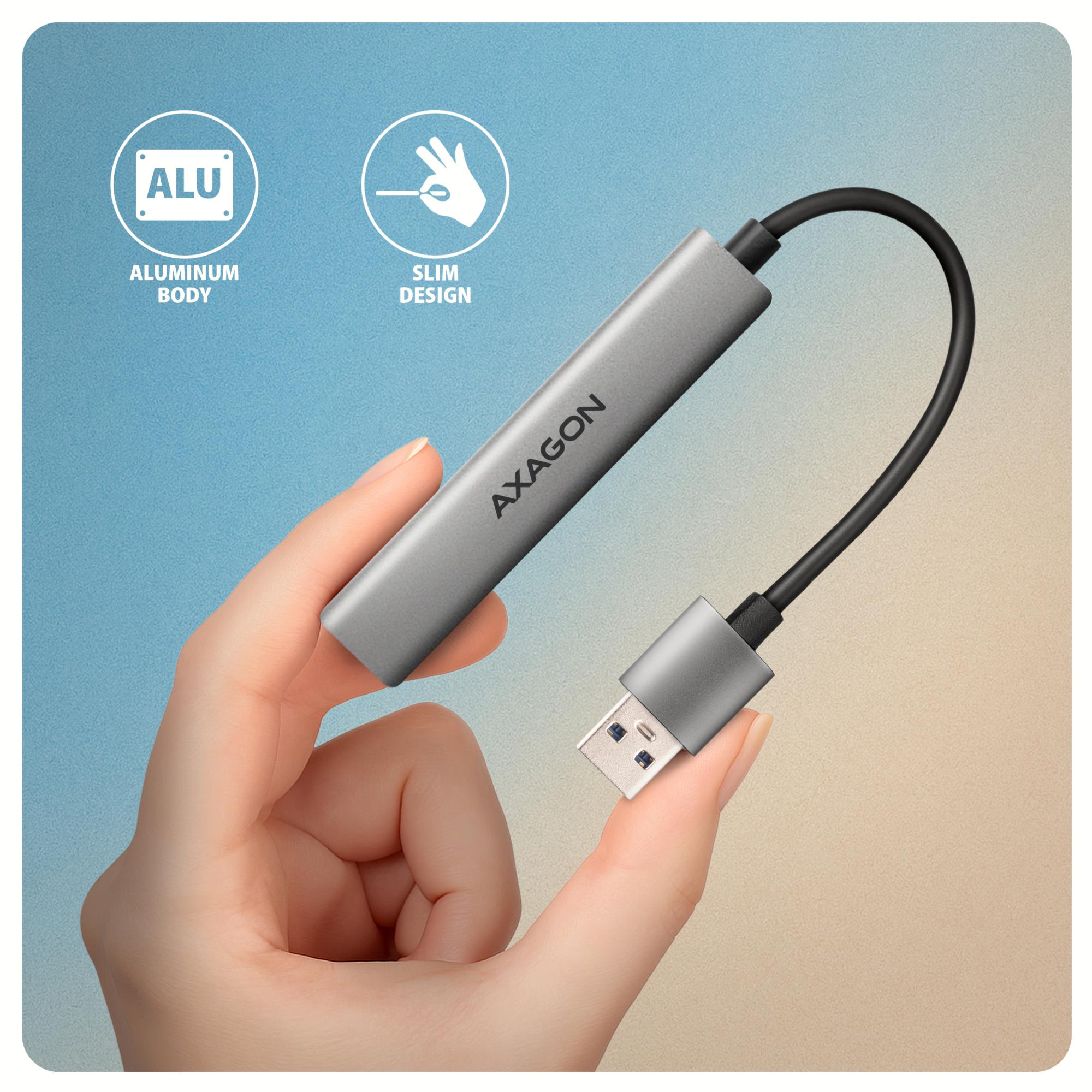 I/O HUB USB3.2 4PORT/0.12M HUE-STA AXAGON - Image 9