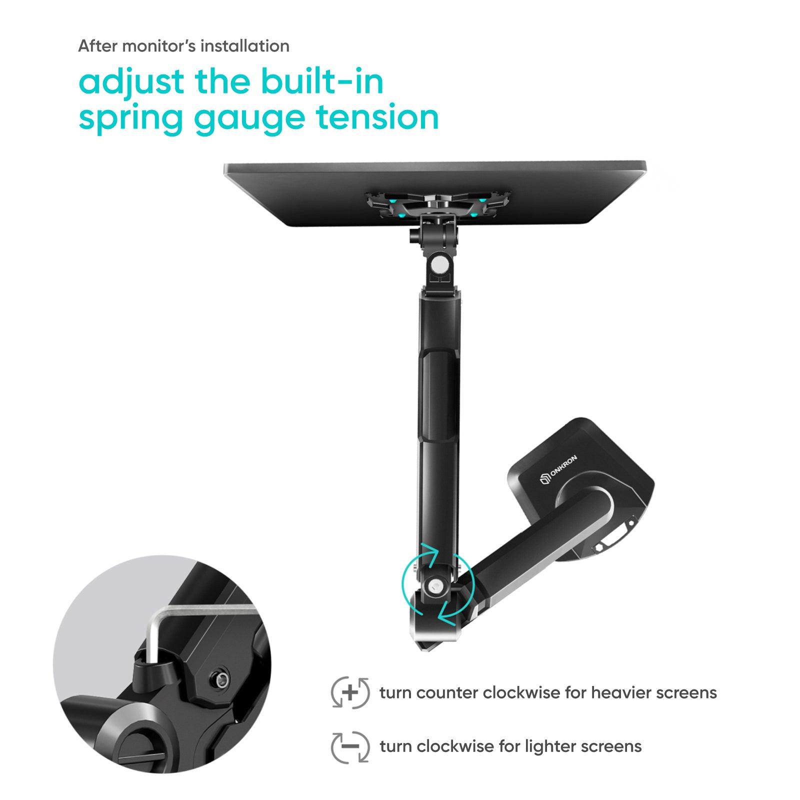 MONITOR ACC DESK MOUNT/13-34" BLACK G90-B ONKRON - Image 10